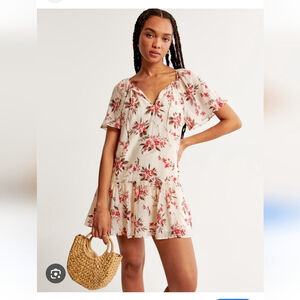 NWT Abercrombie floral mini dress